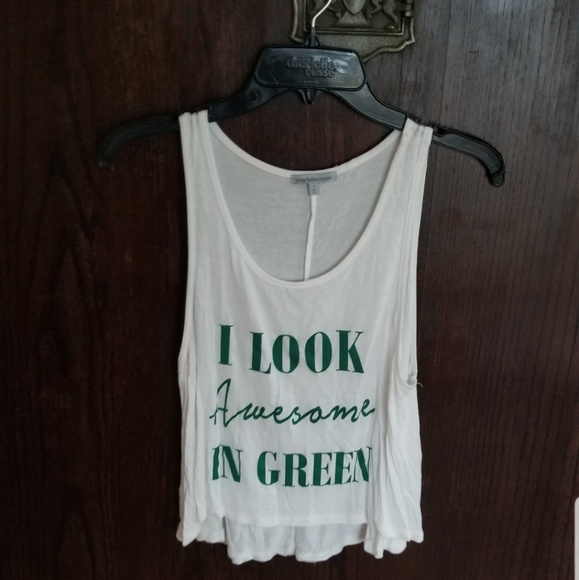 White Graphic Tank - Picture 1 of 3